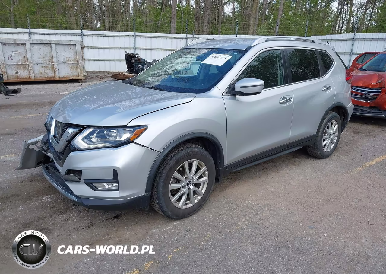 2017 Nissan Rogue Sv VIN:KNMAT2MV6HP601669 - 2