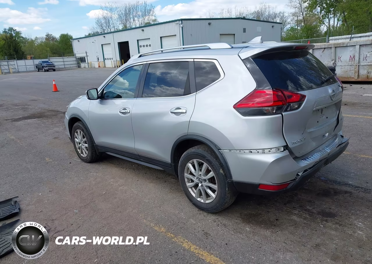 2017 Nissan Rogue Sv VIN:KNMAT2MV6HP601669 - 3