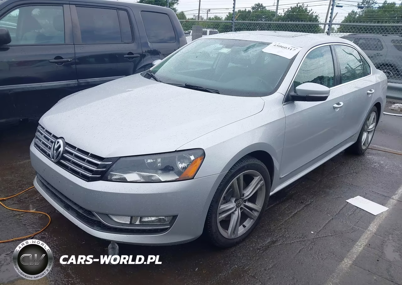 2015 Volkswagen Passat 2.0L Tdi Sel Premium VIN:1VWCV7A32FC014955 - 2