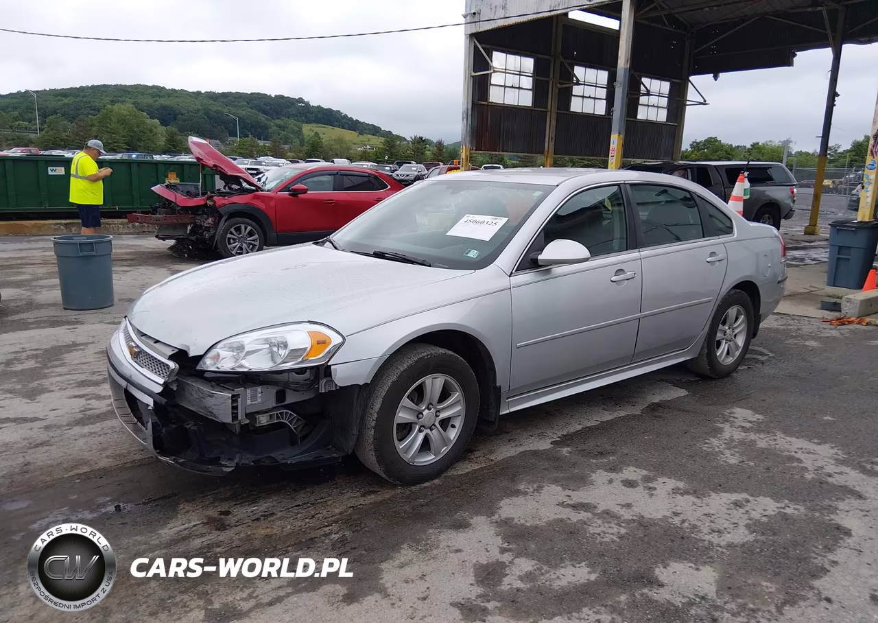 2012 Chevrolet Impala Ls VIN:2G1WA5E31C1150787 - 2