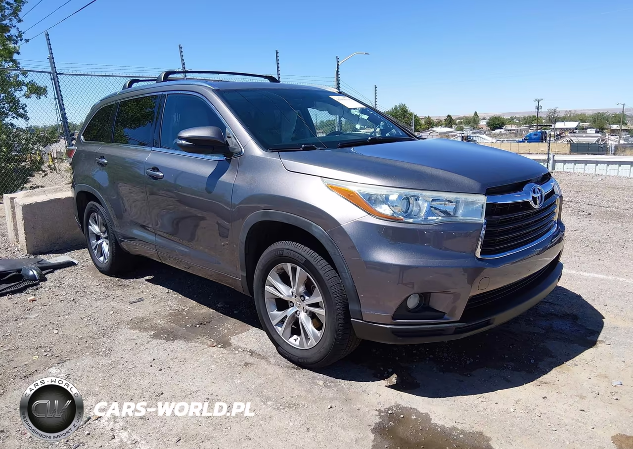2015 Toyota Highlander Xle V6 – zdjęcie 1 z 17