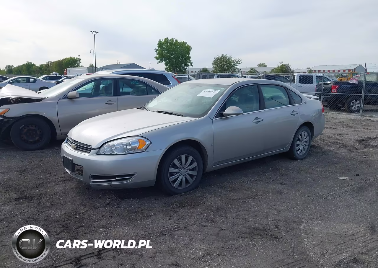 2008 Chevrolet Impala Ls VIN:2G1WB58K189204498 - 2