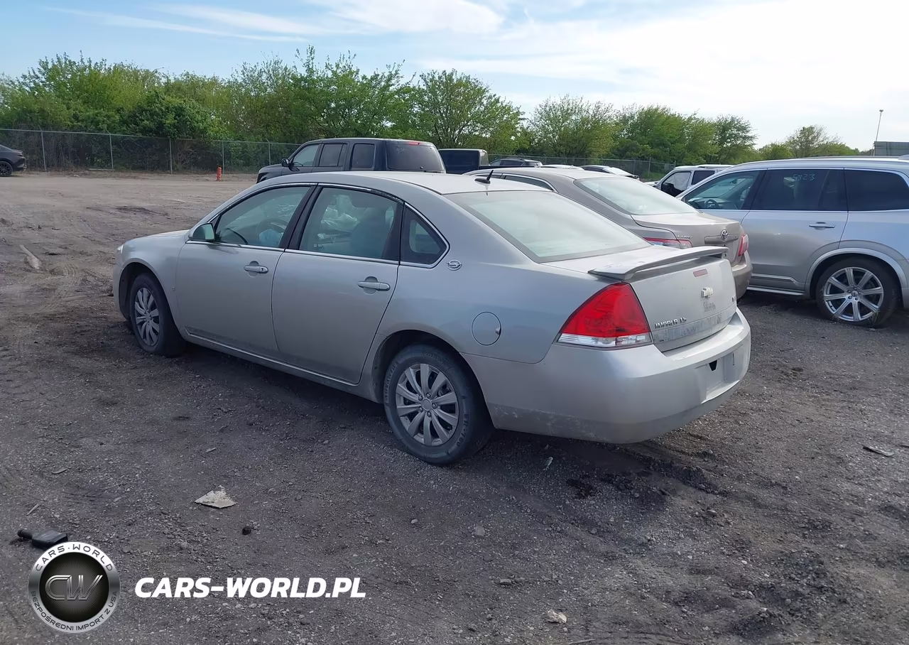 2008 Chevrolet Impala Ls VIN:2G1WB58K189204498 - 3