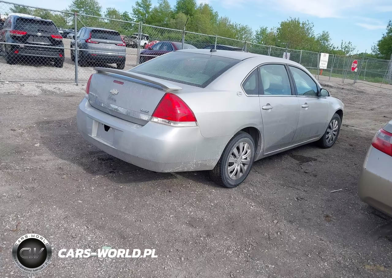 2008 Chevrolet Impala Ls VIN:2G1WB58K189204498 - 4