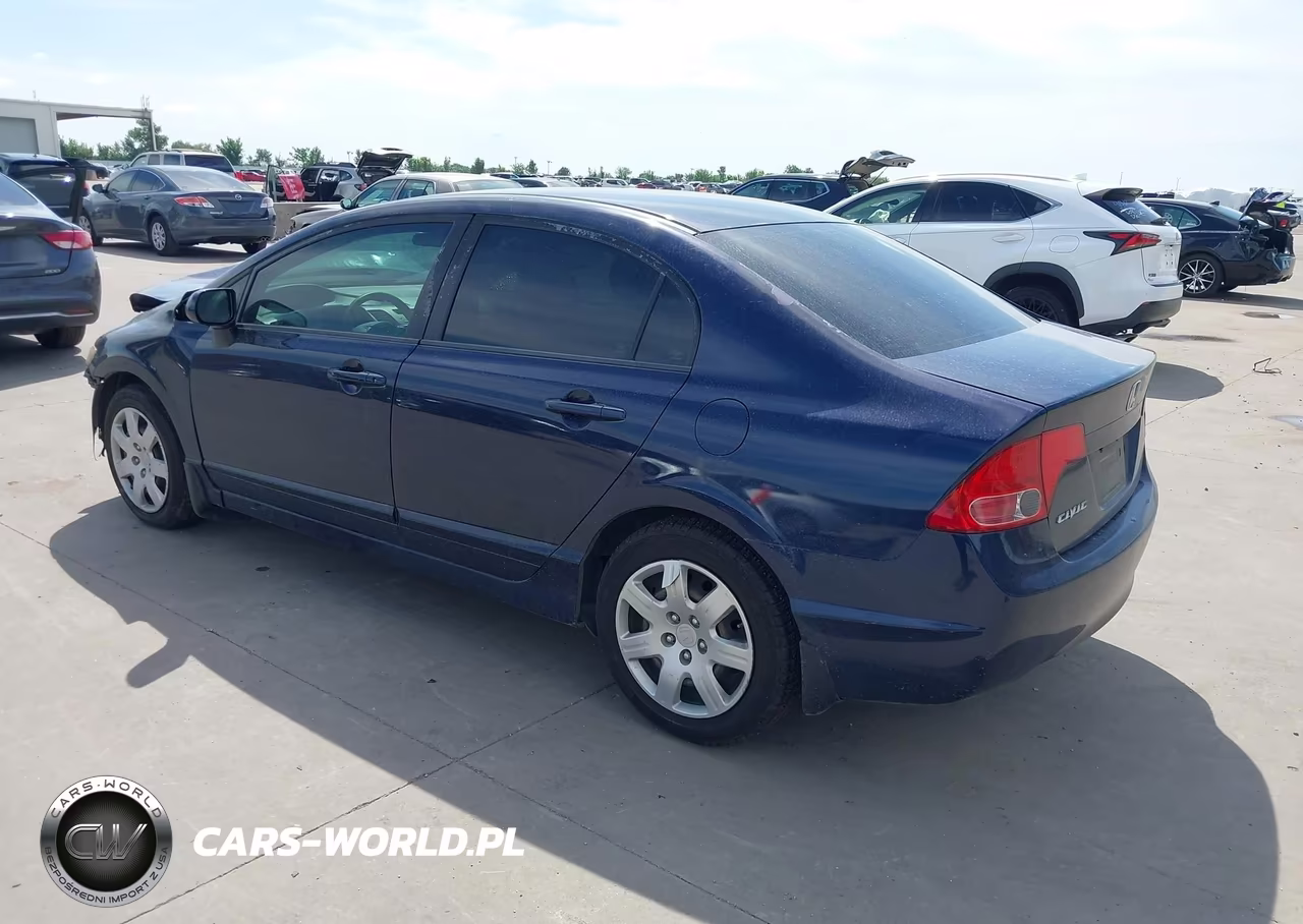 2008 Honda Civic Lx VIN:1HGFA16518L015098 - 3