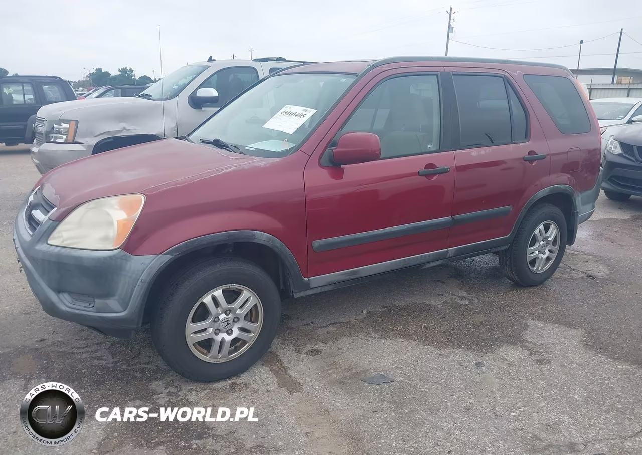2002 Honda Cr-V Ex VIN:JHLRD78862C080391 - 2