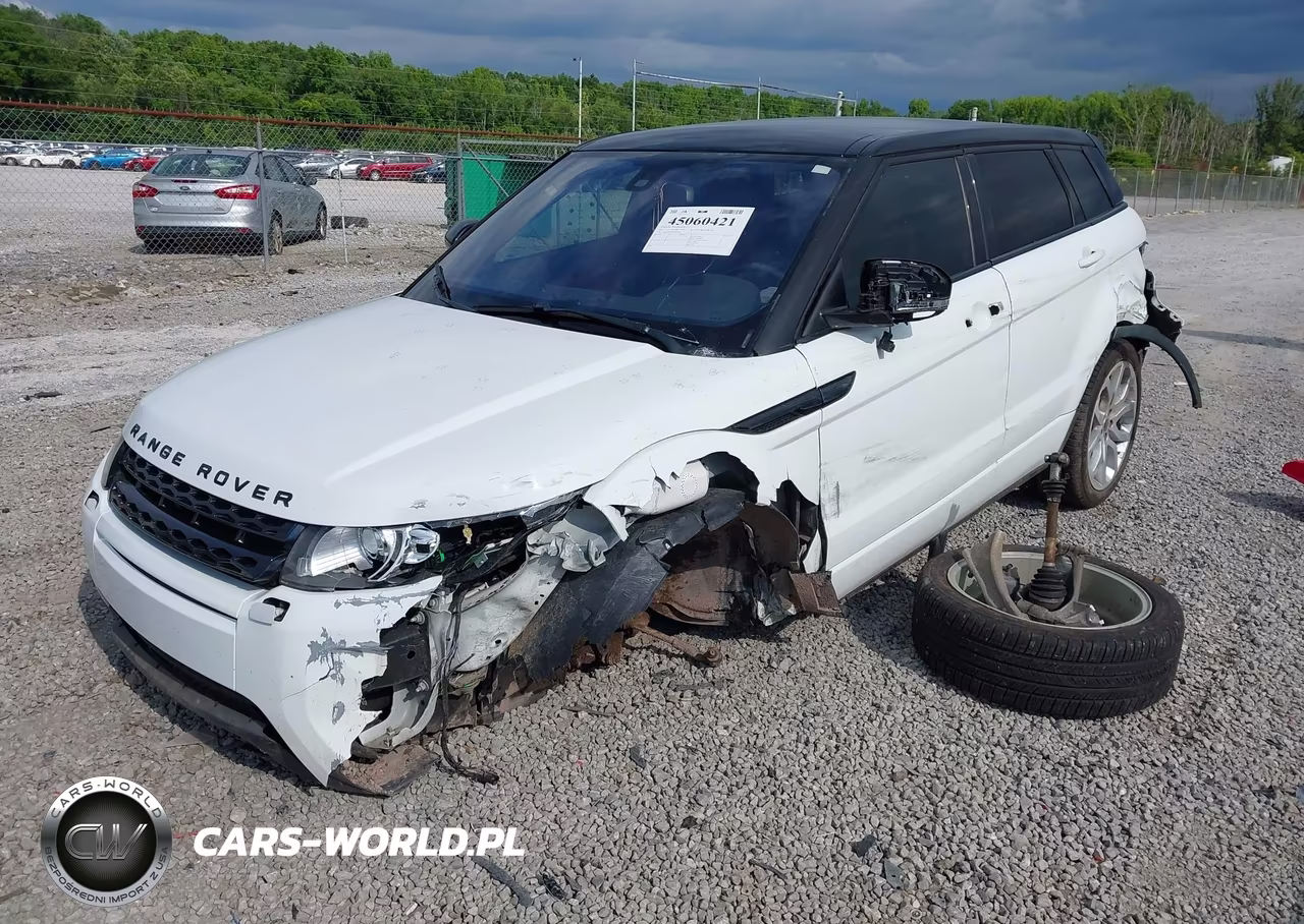 2012 Land Rover Range Rover Evoque Pure Plus VIN:SALVT2BG9CH622663 - 2
