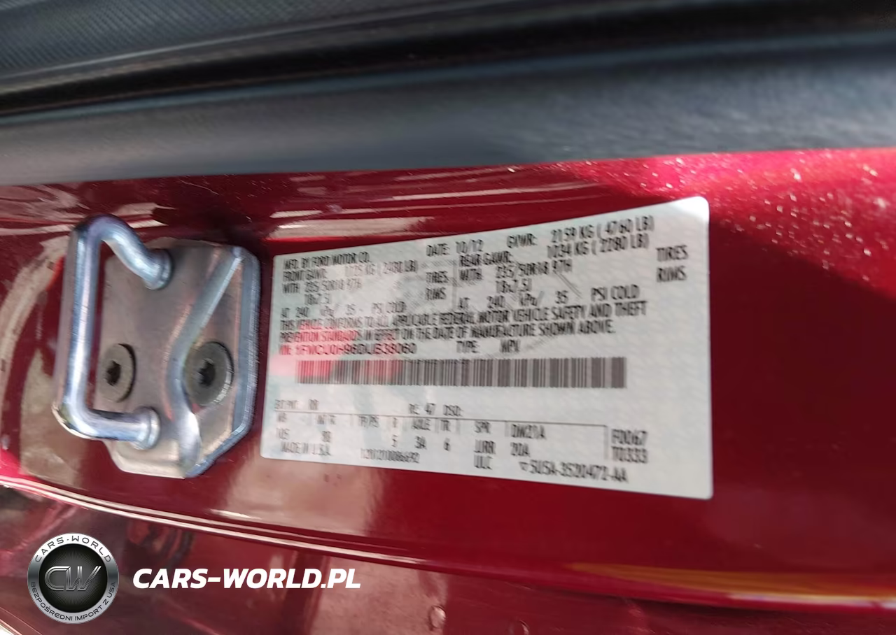 2013 Ford Escape Sel VIN:1FMCU0H96DUB38060 - 9