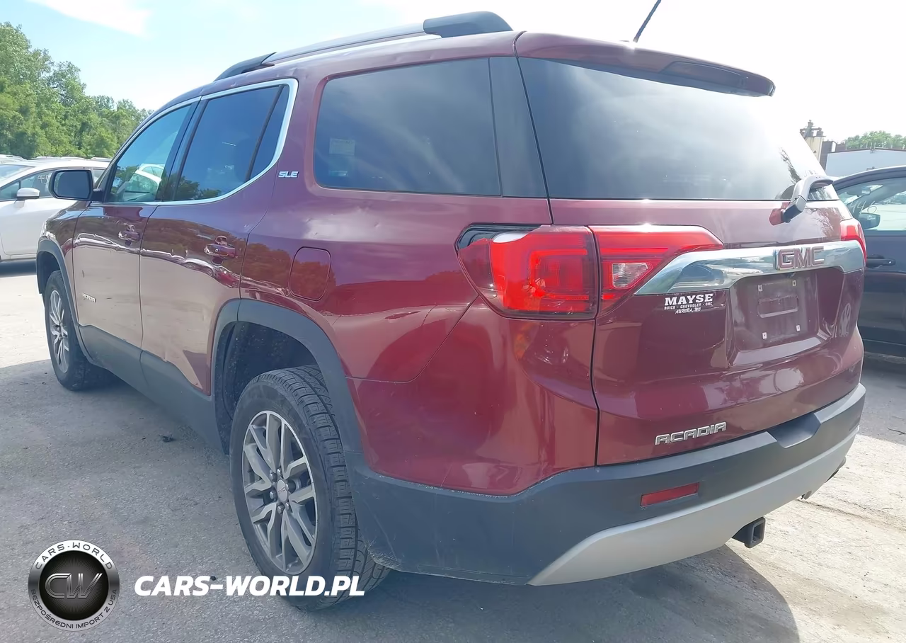 2018 GMC Acadia Sle-2 VIN:1GKKNLLA9JZ129937 - 3