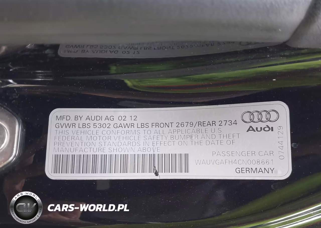 2012 Audi S5 3.0 Premium Plus VIN:WAUVGAFH4CN008661 - 9