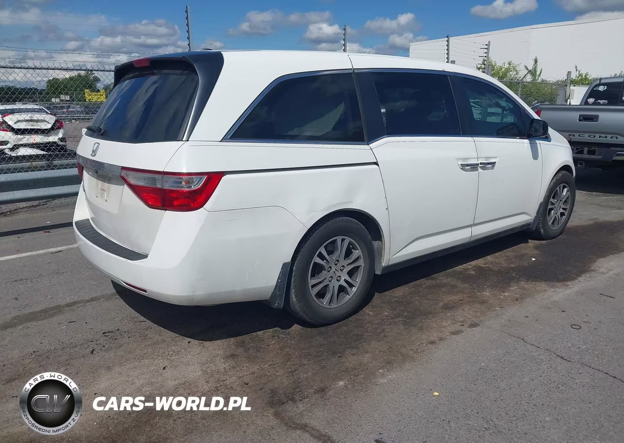 2011 Honda Odyssey Ex-L VIN:5FNRL5H65BB083353 - 4