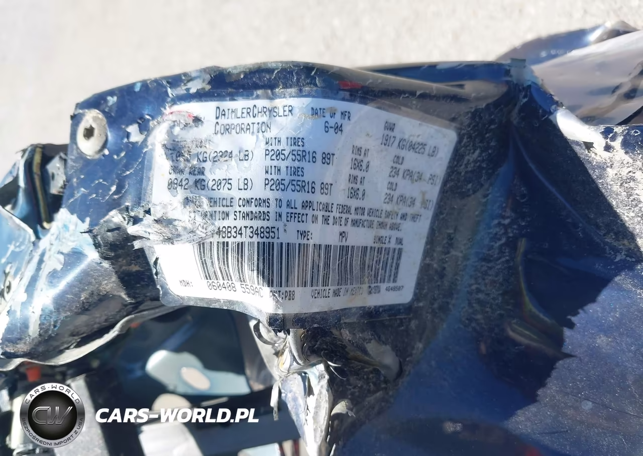 2004 Chrysler Pt Cruiser VIN:3C4FY48B34T348951 - 9