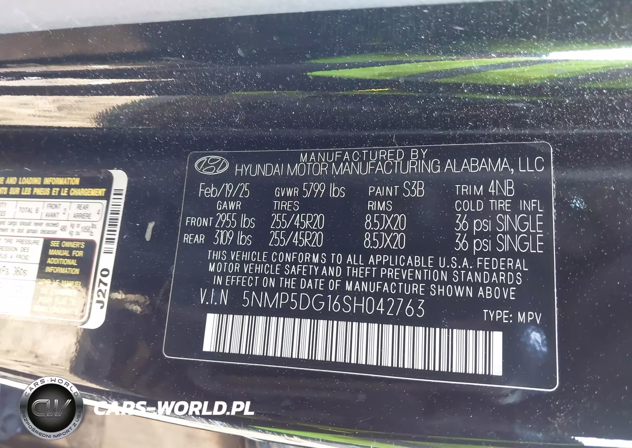 2025 Hyundai Santa Fe Hybrid Calligraphy VIN:5NMP5DG16SH042763 - 9