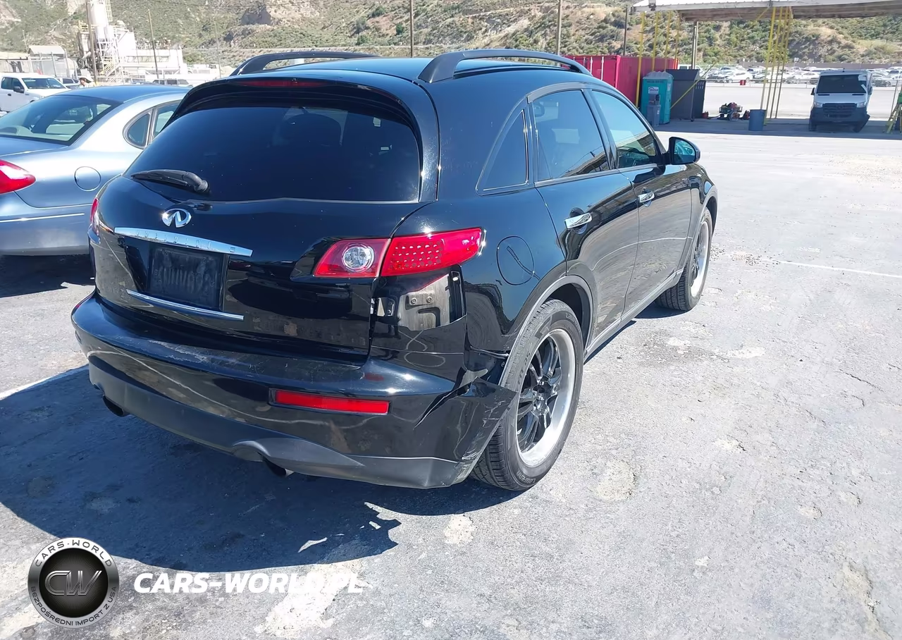 2004 Infiniti Fx35 VIN:JNRAS08W74X212480 - 4