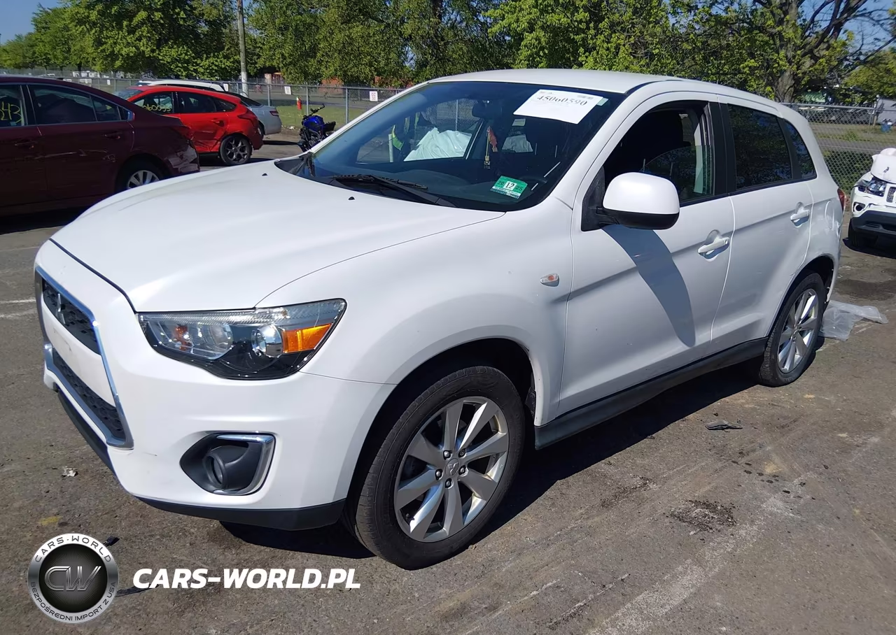 2015 Mitsubishi Outlander Sport Es VIN:4A4AP3AU9FE044201 - 2