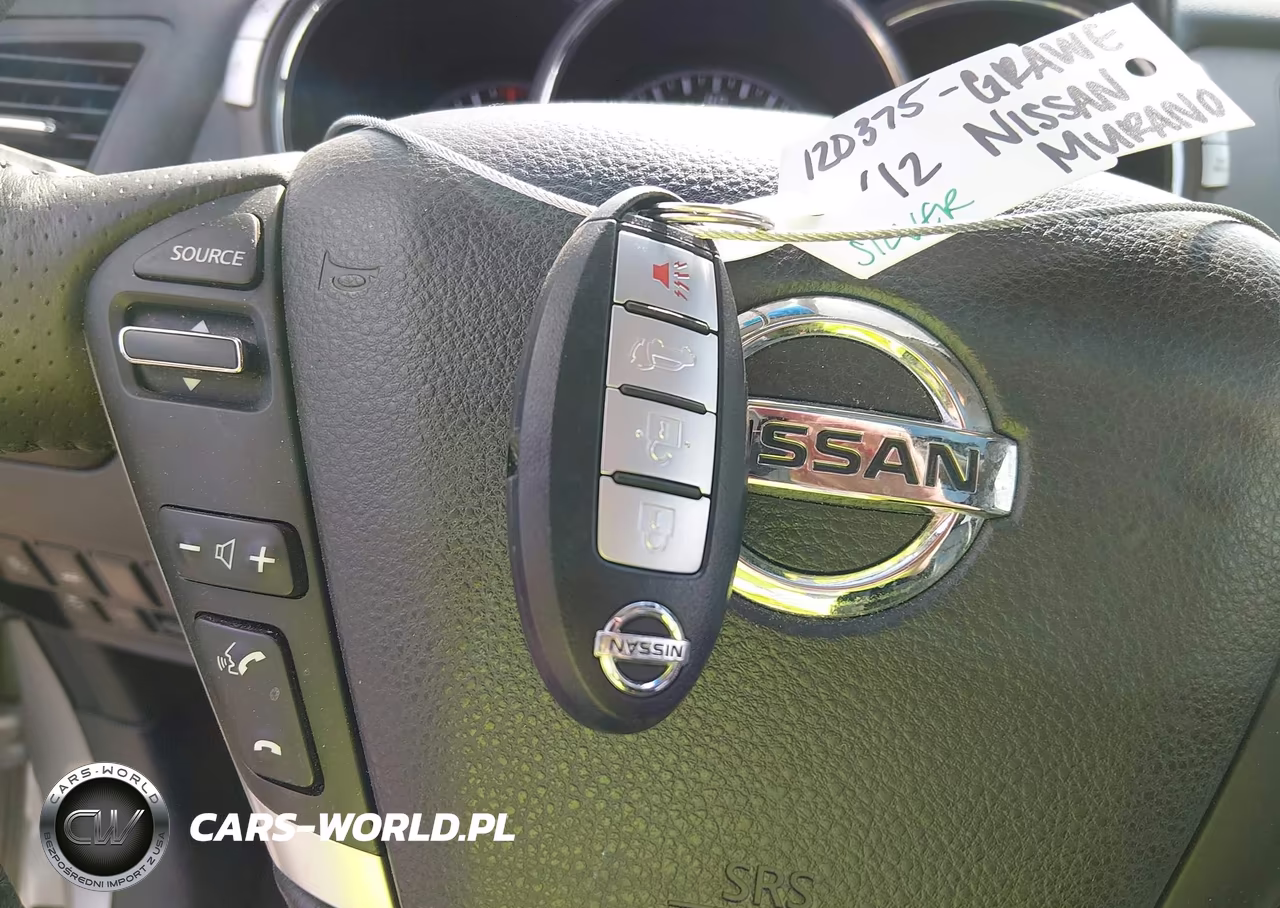 2012 Nissan Murano Sl VIN:JN8AZ1MW8CW229255 - 11