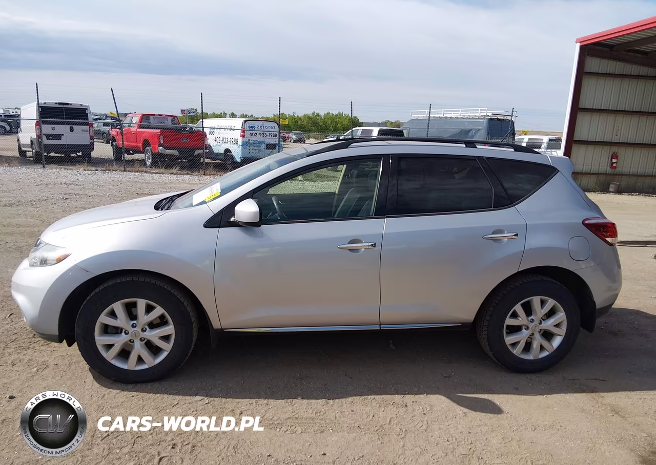 2012 Nissan Murano Sl VIN:JN8AZ1MW8CW229255 - 14