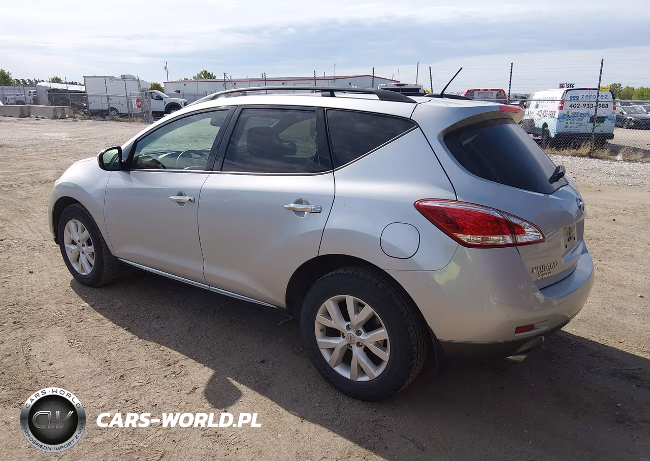 2012 Nissan Murano Sl VIN:JN8AZ1MW8CW229255 - 3
