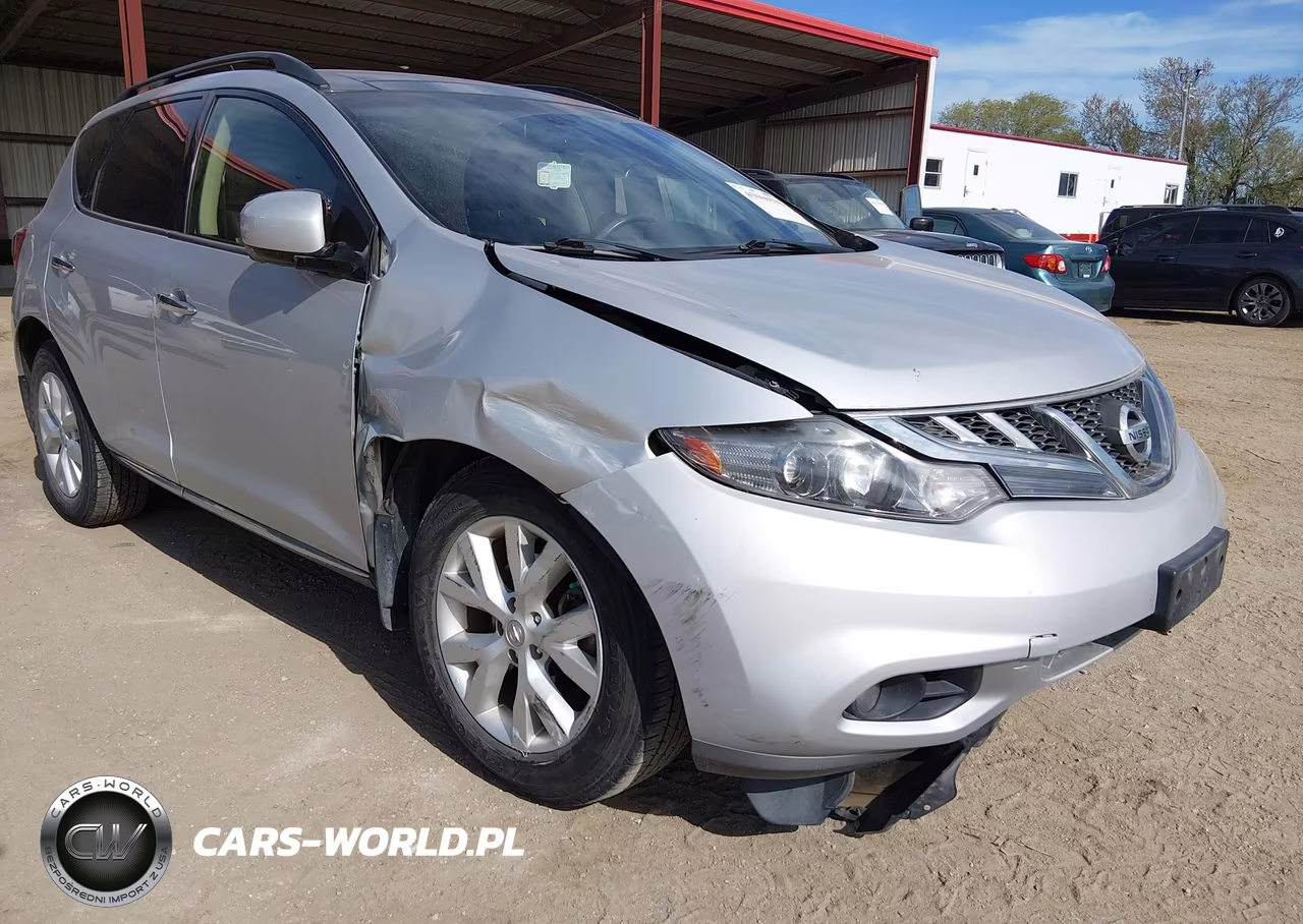 2012 Nissan Murano Sl VIN:JN8AZ1MW8CW229255 - 6