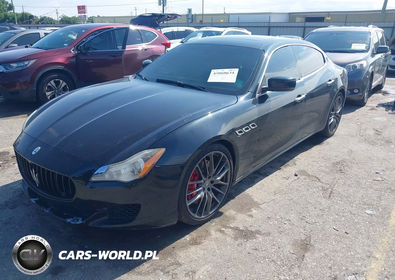2014 Maserati Quattroporte Gts VIN:ZAM56PPA1E1086430 - 2