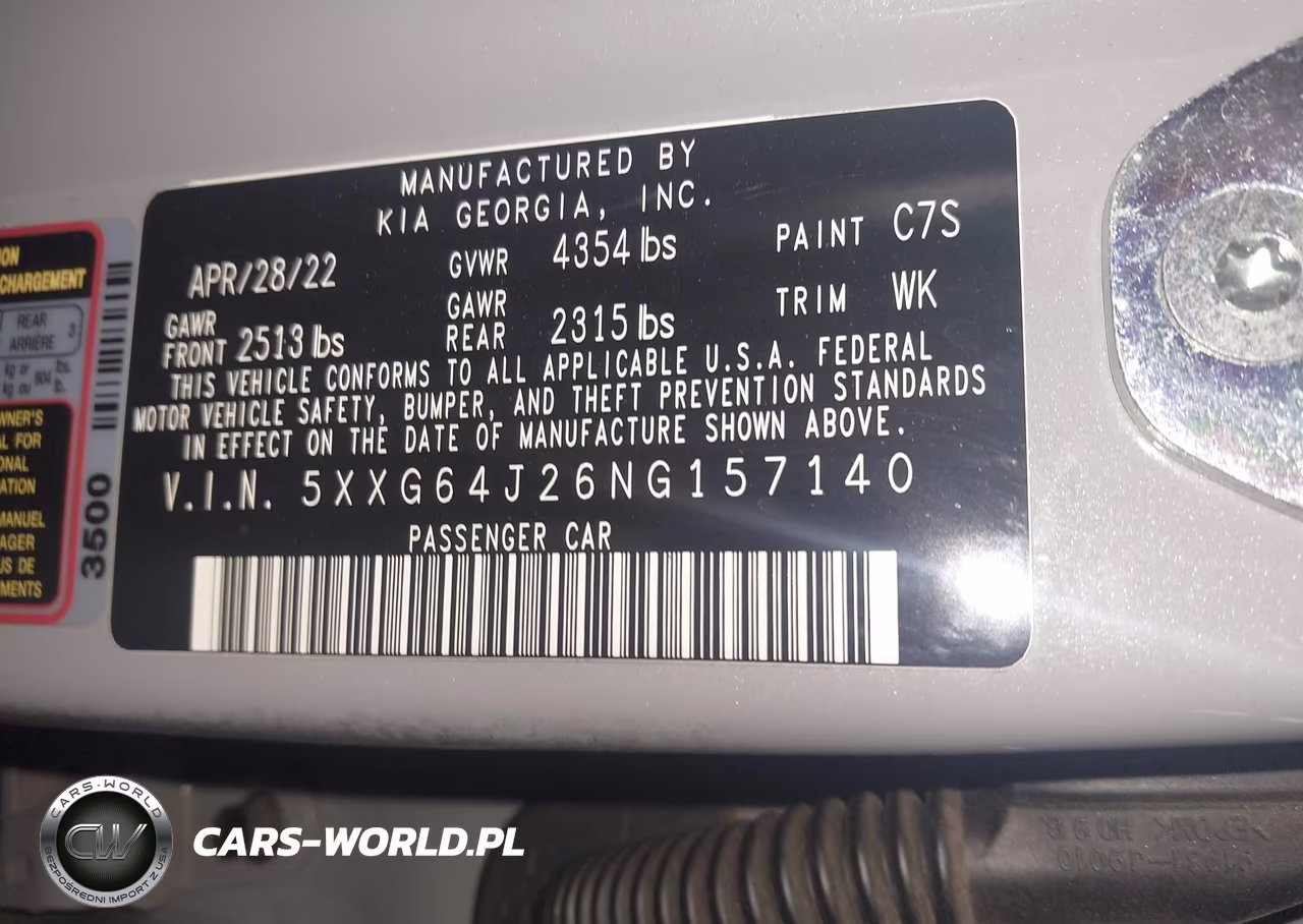 2022 Kia K5 Gt-Line VIN:5XXG64J26NG157140 - 9