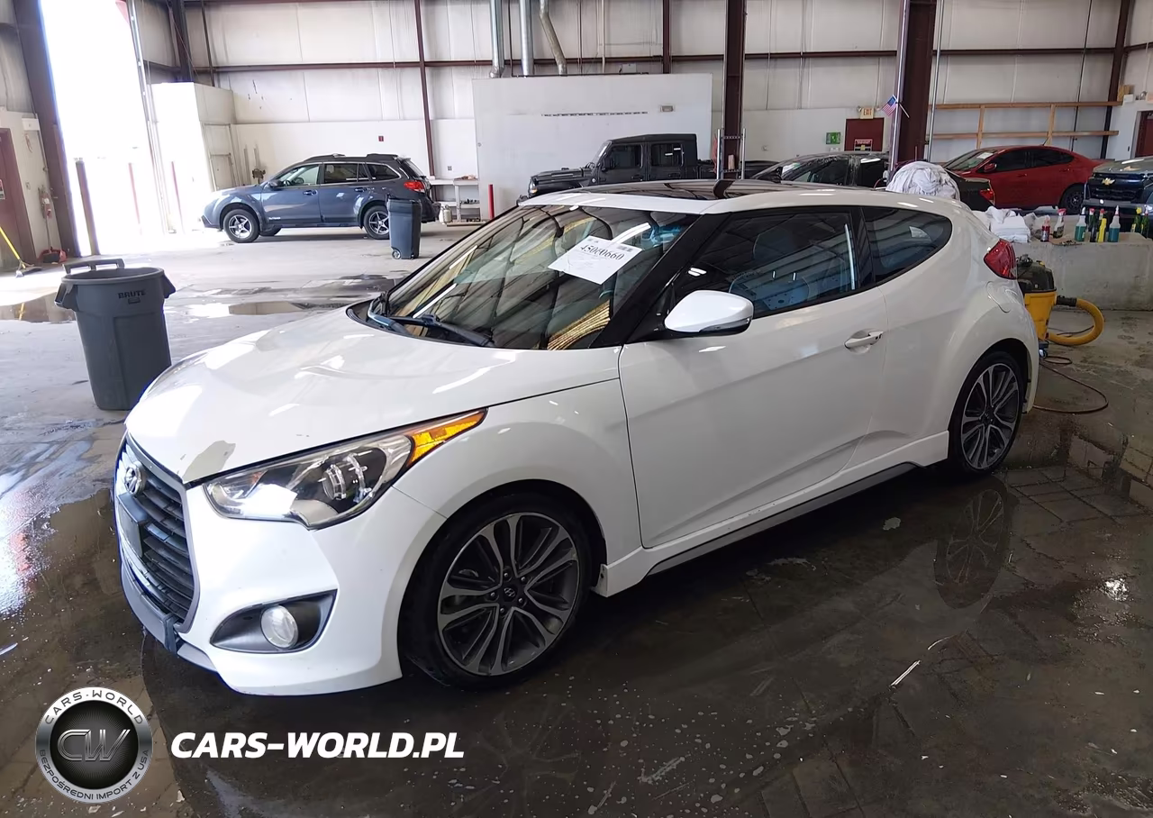 2016 Hyundai Veloster Turbo VIN:KMHTC6AE1GU300310 - 2