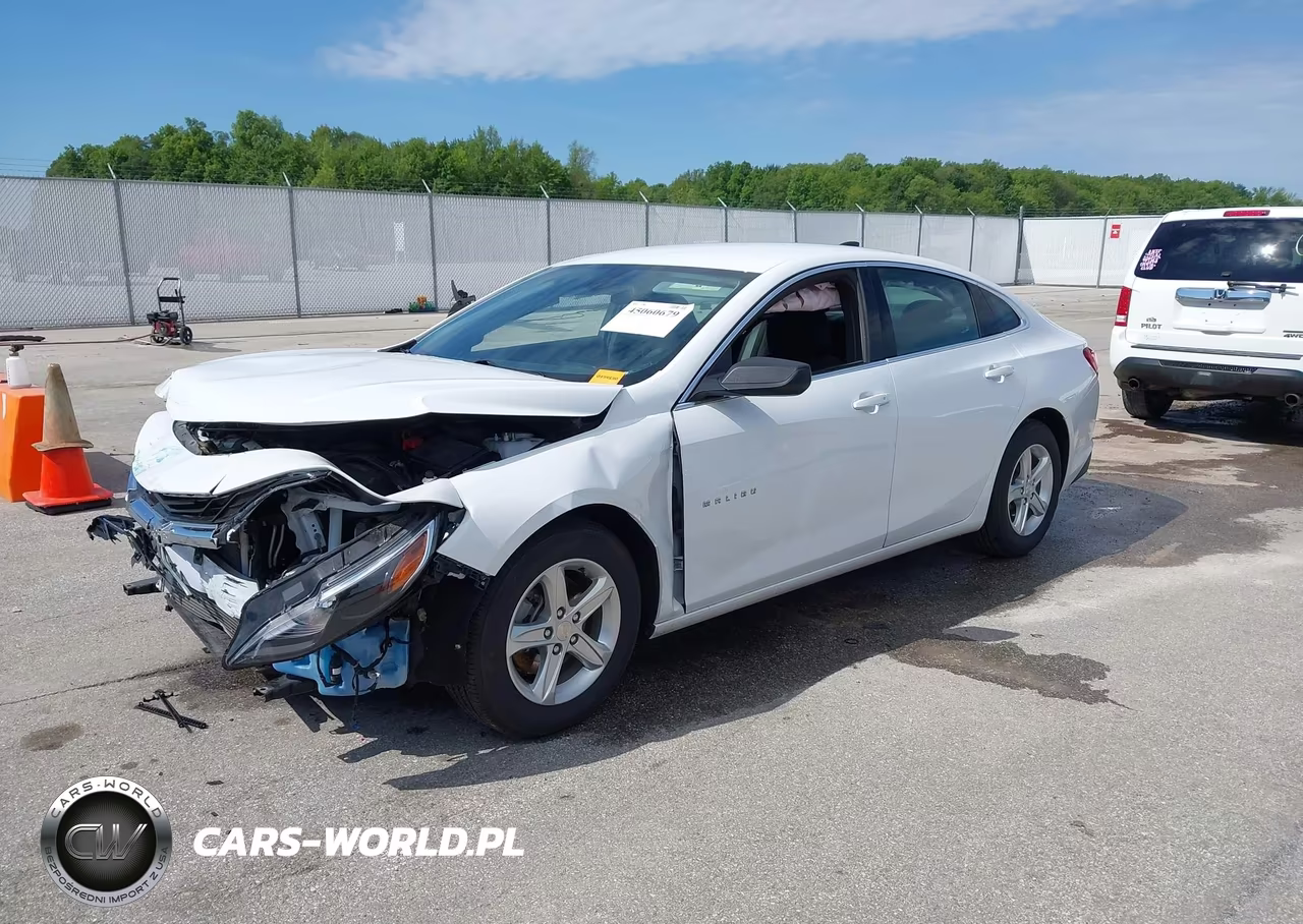 2022 Chevrolet Malibu Fwd Ls VIN:1G1ZB5ST3NF183963 - 2