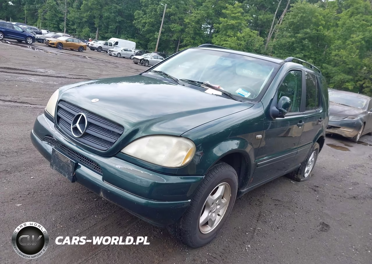 2000 Mercedes-Benz Ml 320 VIN:4JGAB54E3YA189486 - 2