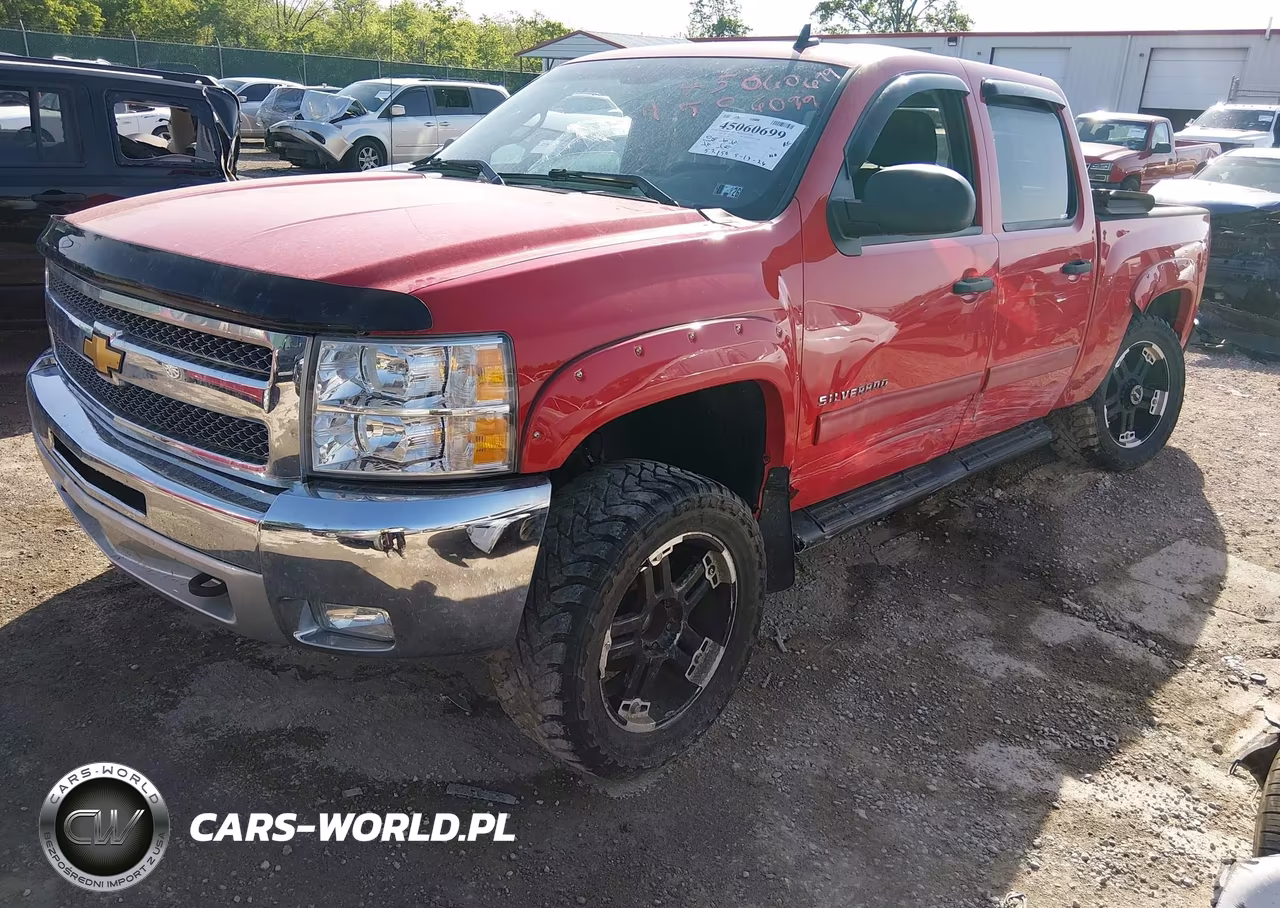2013 Chevrolet Silverado 1500 Lt VIN:3GCPKSE72DG320190 - 2