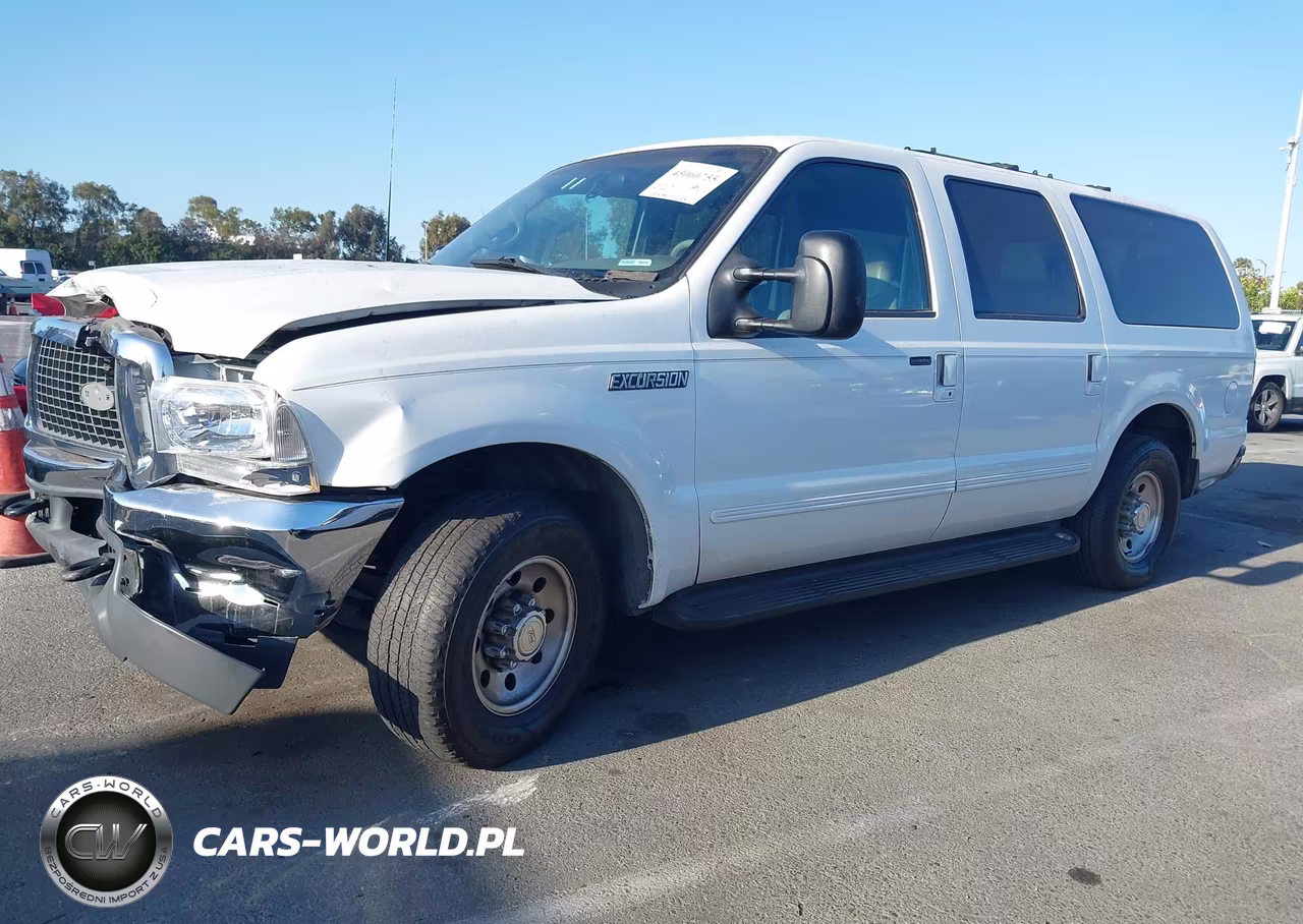 2000 Ford Excursion Xlt VIN:1FMNU40S8YEE17489 - 2