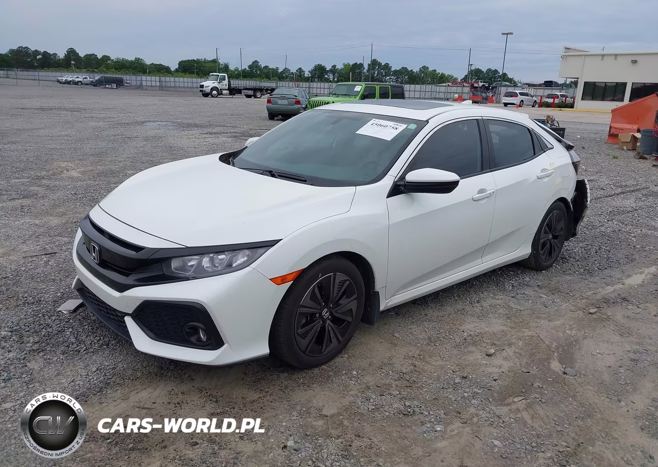 2018 Honda Civic Ex VIN:SHHFK7H59JU223541 - 2