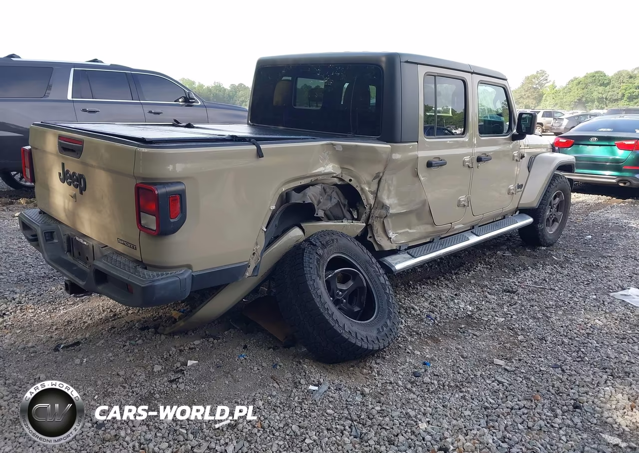 2020 Jeep Gladiator Sport S 4X4 VIN:1C6HJTAG9LL192672 - 4