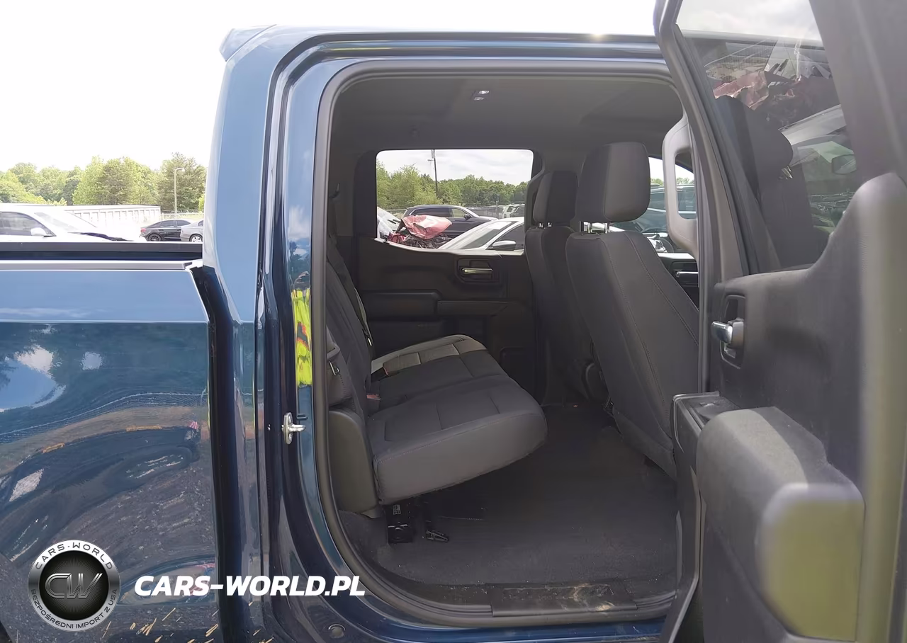2021 Chevrolet Silverado 1500 4Wd Short Bed Custom VIN:3GCPYBEK7MG323749 - 8
