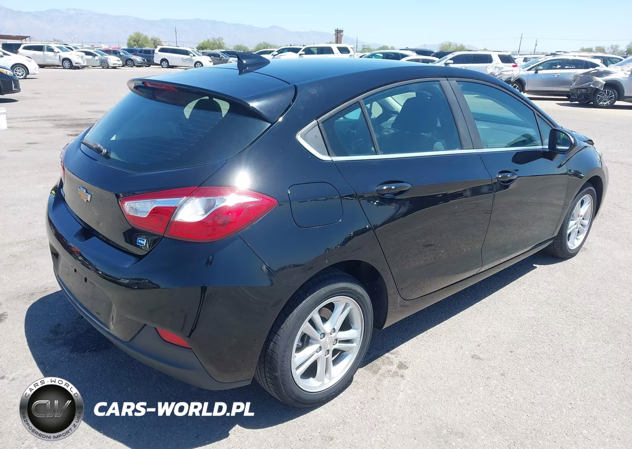 2018 Chevrolet Cruze Lt Auto VIN:3G1BH6SE6JS653206 - 4
