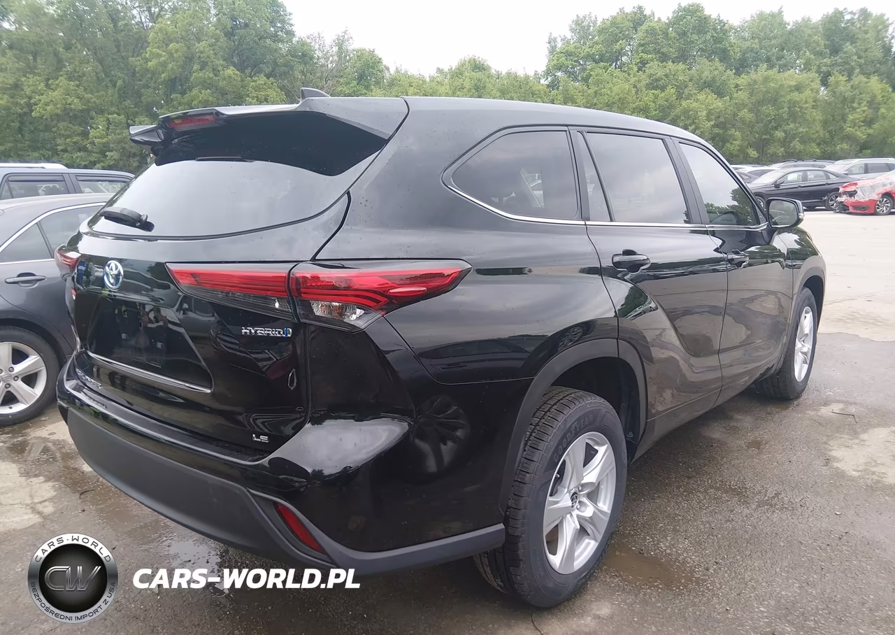 2023 Toyota Highlander Hybrid Le VIN:5TDZARAH9PS518306 - 4