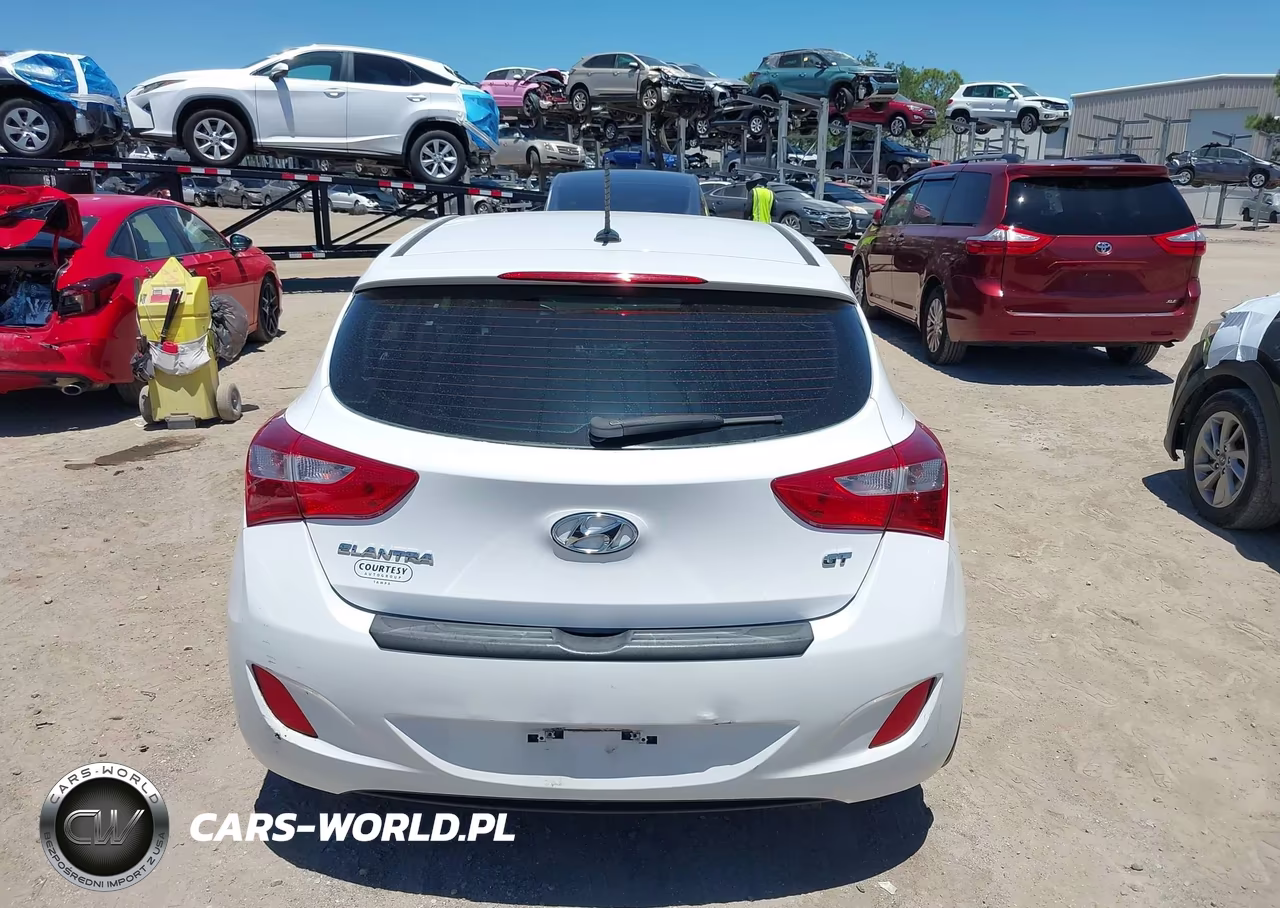 2017 Hyundai Elantra Gt VIN:KMHD35LH3HU358734 - 17