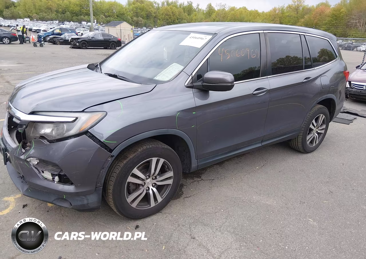 2016 Honda Pilot Ex-L VIN:5FNYF6H57GB015949 - 2