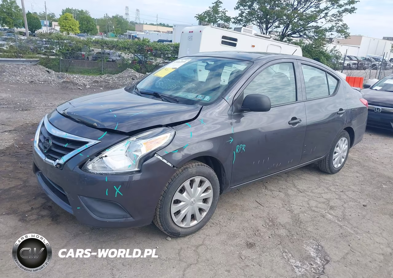 2015 Nissan Versa 1.6 S+ VIN:3N1CN7AP6FL916442 - 2