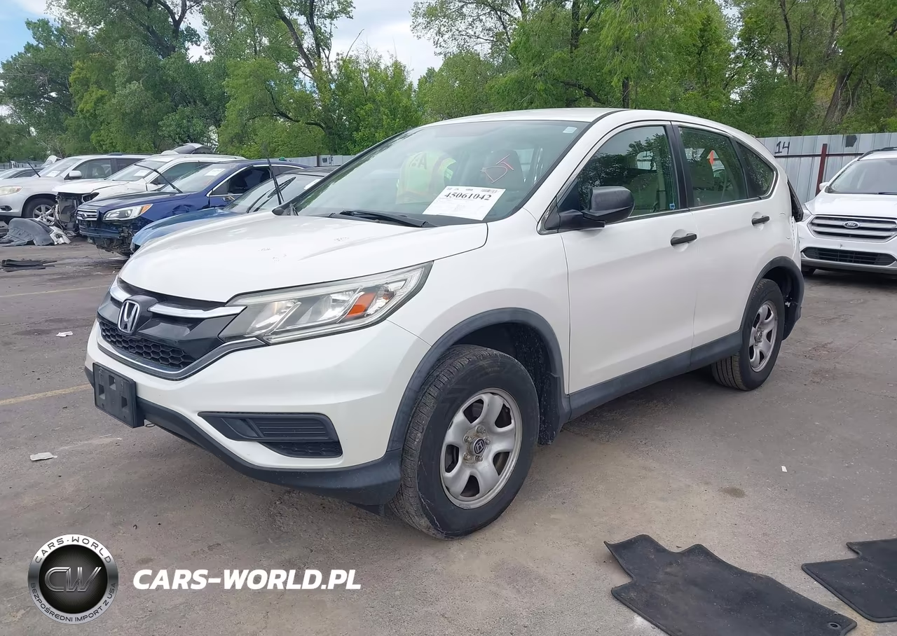2015 Honda Cr-V Lx VIN:5J6RM3H32FL011319 - 2