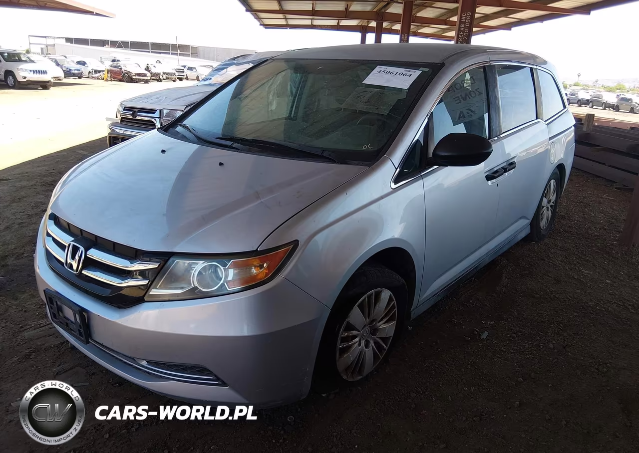 2014 Honda Odyssey Lx VIN:5FNRL5H23EB023296 - 2