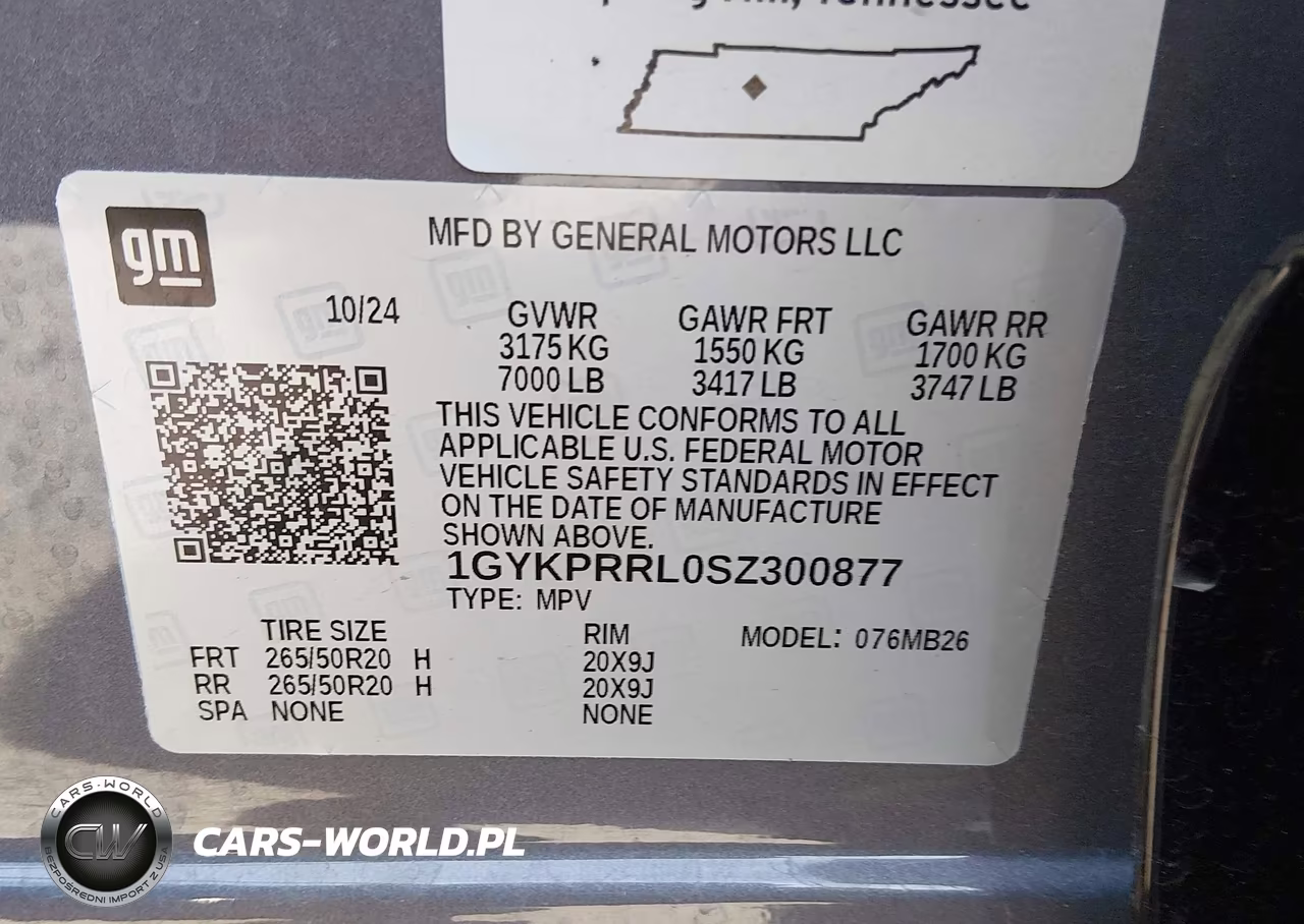 2025 Cadillac Lyriq Luxury 2 Rwd VIN:1GYKPRRL0SZ300877 - 9