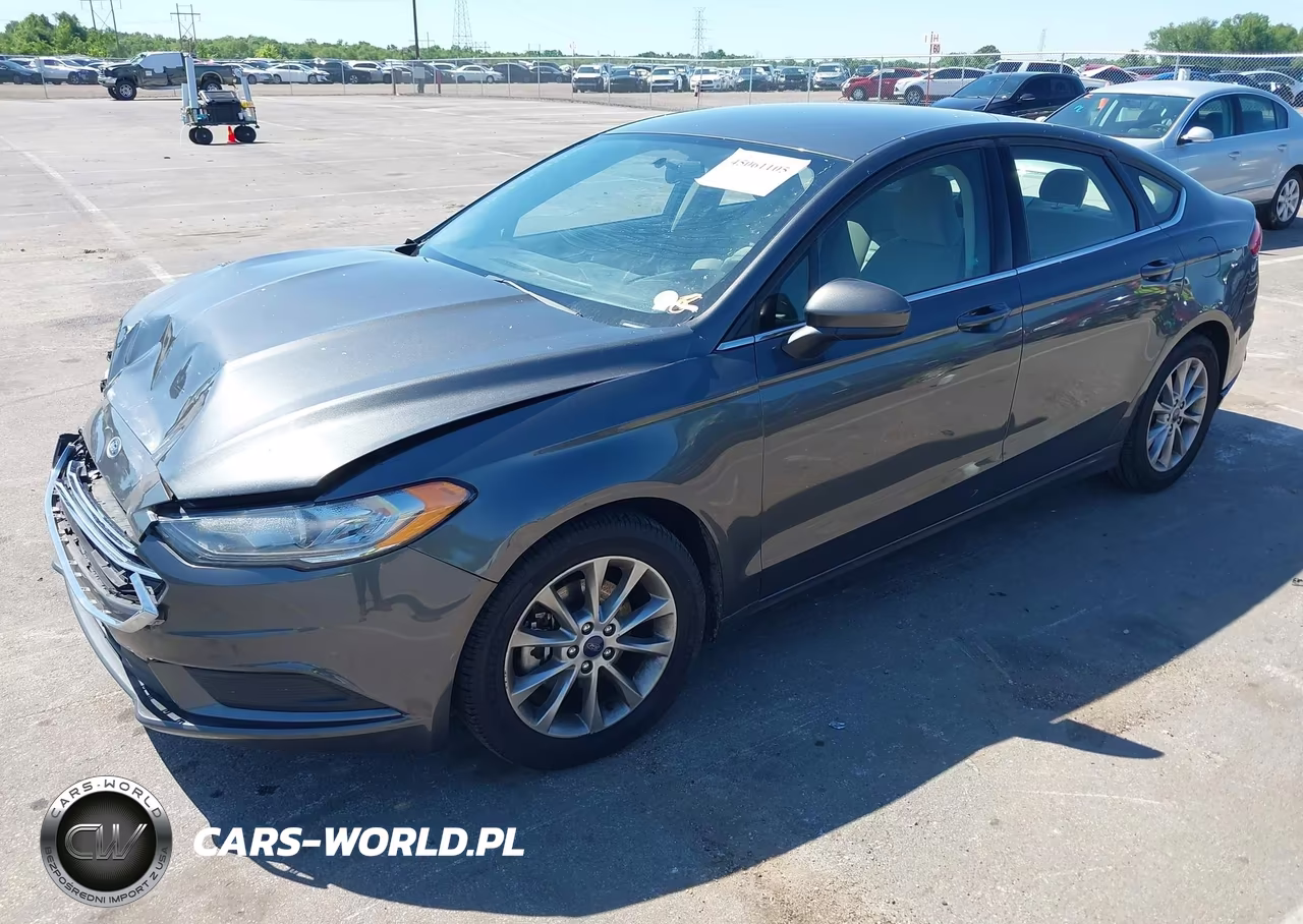 2017 Ford Fusion Se VIN:3FA6P0HD3HR371961 - 2