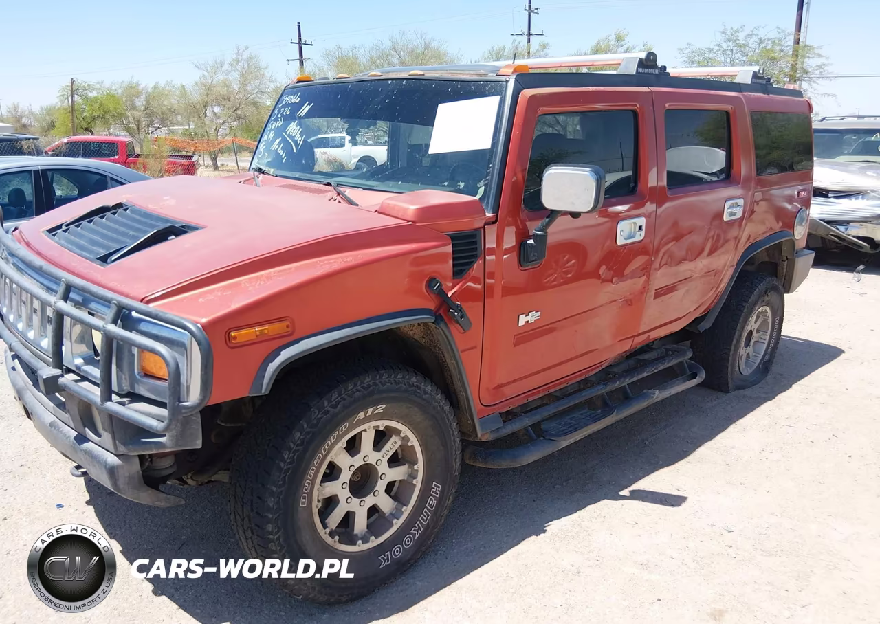 2003 Hummer H2 VIN:5GRGN23U23H108313 - 2