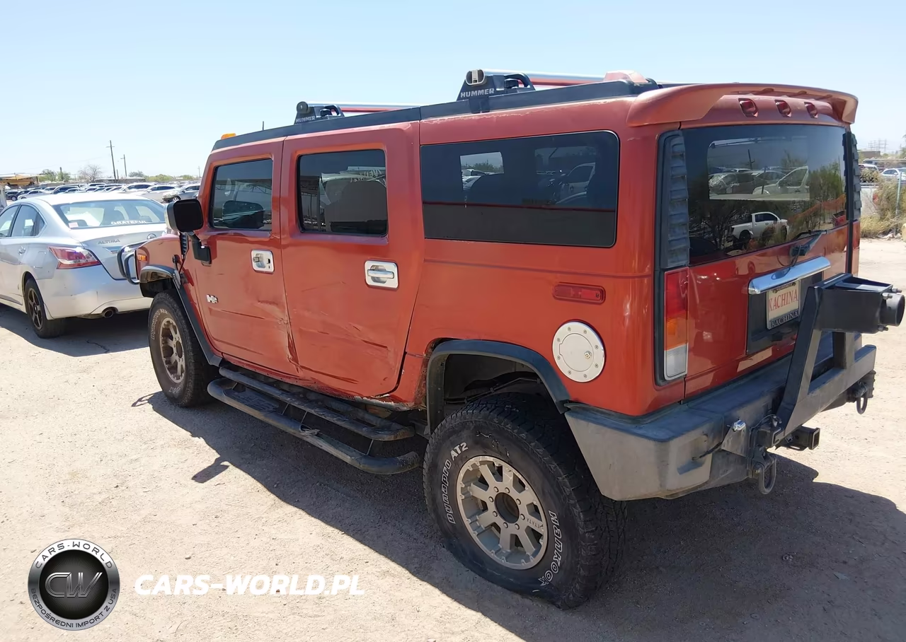 2003 Hummer H2 VIN:5GRGN23U23H108313 - 3