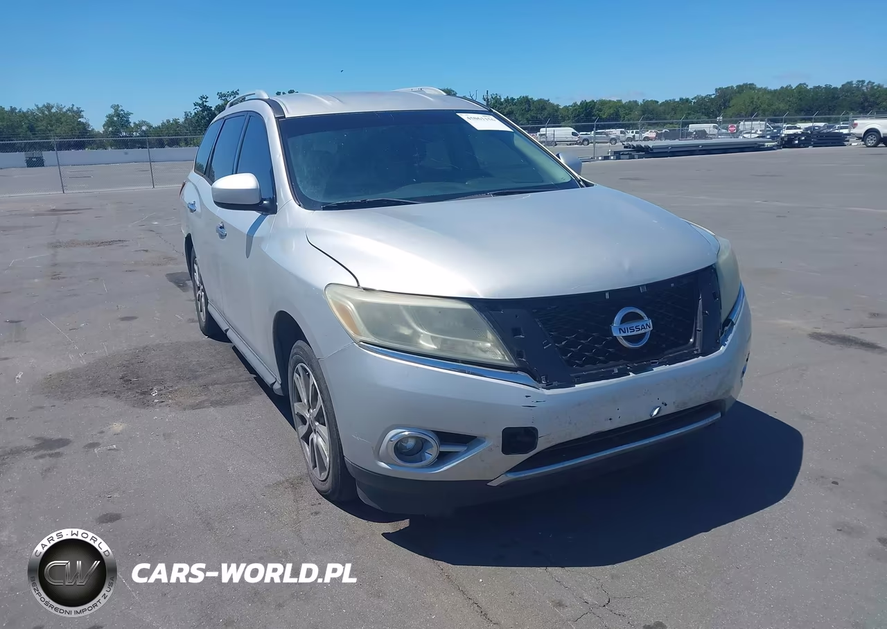 2015 Nissan Pathfinder Platinum-S-Sl-Sv