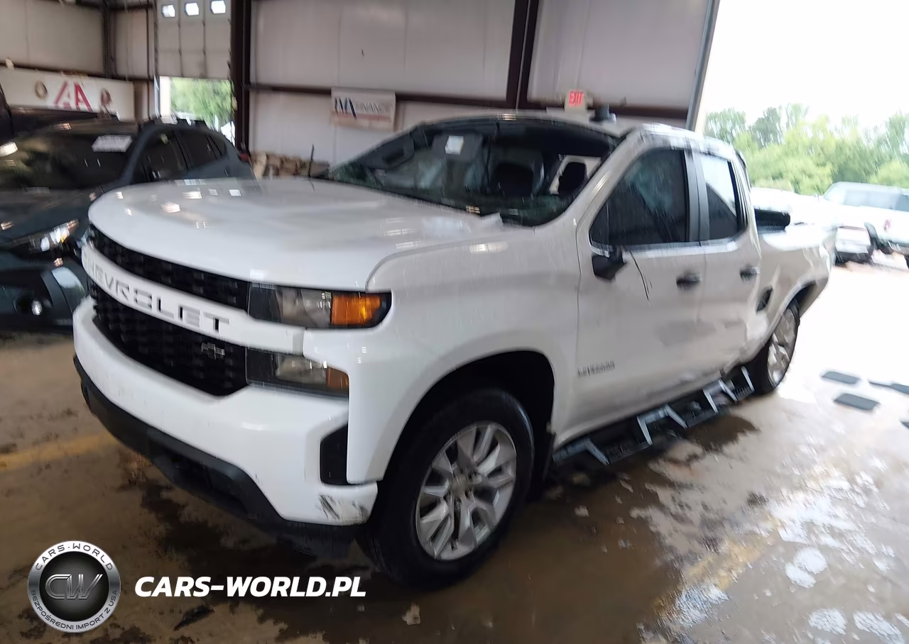 2021 Chevrolet Silverado 1500 4Wd Standard Bed Custom VIN:1GCRYBEK7MZ331083 - 2