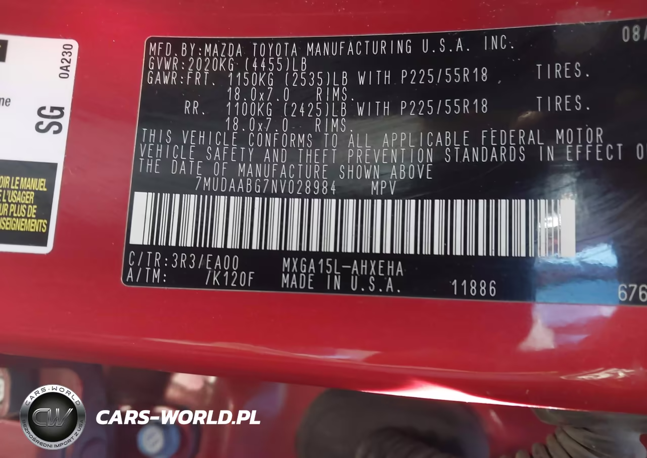 2022 Toyota Corolla Cross Xle VIN:7MUDAABG7NV028984 - 9