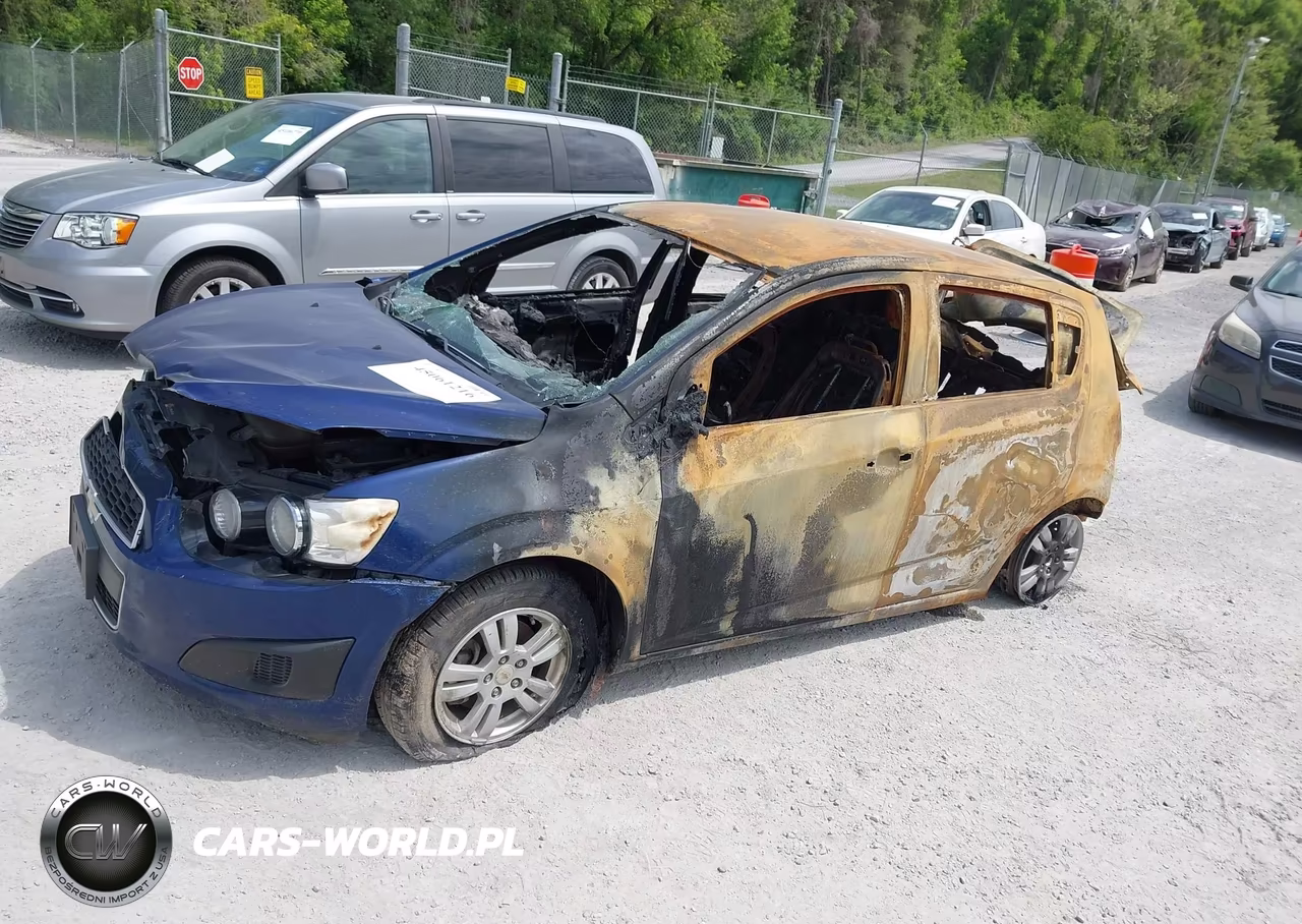 2012 Chevrolet Sonic 2Lt VIN:1G1JC6SH1C4196084 - 2