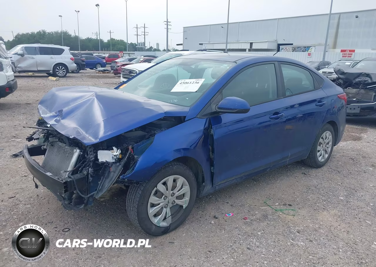2021 Hyundai Accent Se VIN:3KPC24A63ME143376 - 2