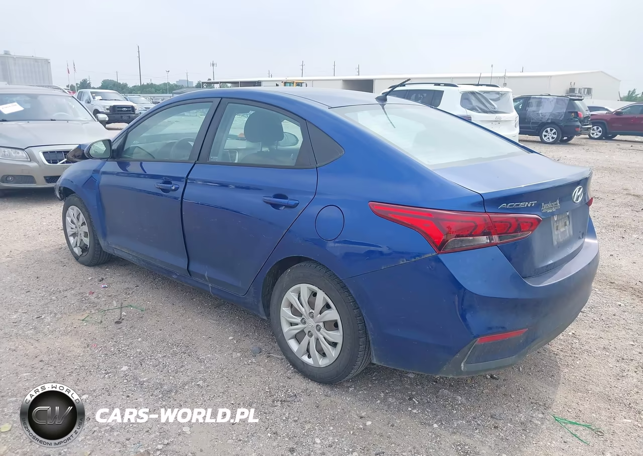2021 Hyundai Accent Se VIN:3KPC24A63ME143376 - 3